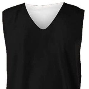 Alleson Athletic Reversible Muscle Jersey Size S Black/White NWoT